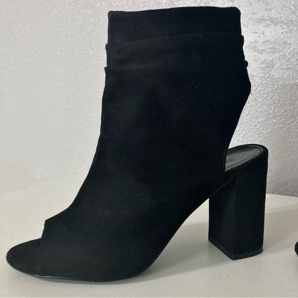 Charlotte Russe Fallone Peep Toe Booties - Picture 2 of 2